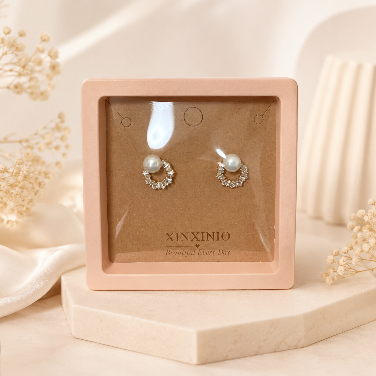 「XINXINIO」 小ぶりピアス 上品 かわいい 大人可愛い レディース アクセサリー ギフト デート フォーマル 普段使い淡水パール