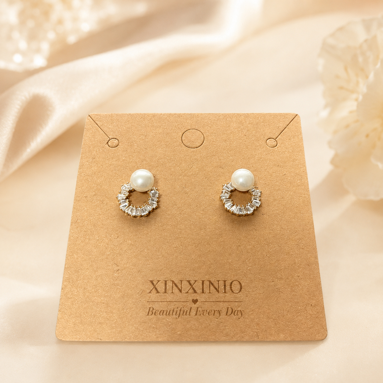 「XINXINIO」 小ぶりピアス 上品 かわいい 大人可愛い レディース アクセサリー ギフト デート フォーマル 普段使い淡水パール