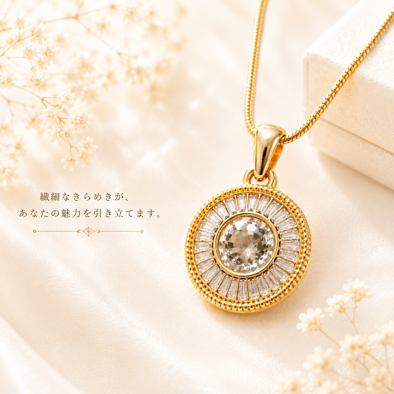 「XINXINIO」永遠の絆 サークルペンダントネックレス、繋がりと調和の象徴、永遠の円環