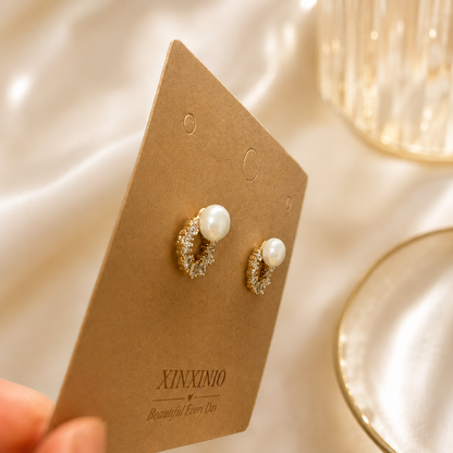 「XINXINIO」 小ぶりピアス 上品 かわいい 大人可愛い レディース アクセサリー ギフト デート フォーマル 普段使い淡水パール